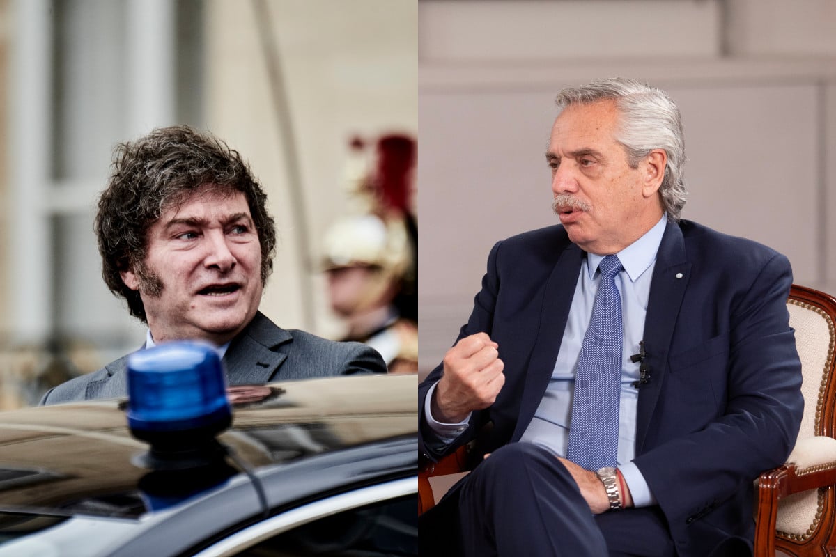 Alberto Fernández reapareció públicamente: dijo que Milei "no está bien" y que Cristina "no es ladrona"