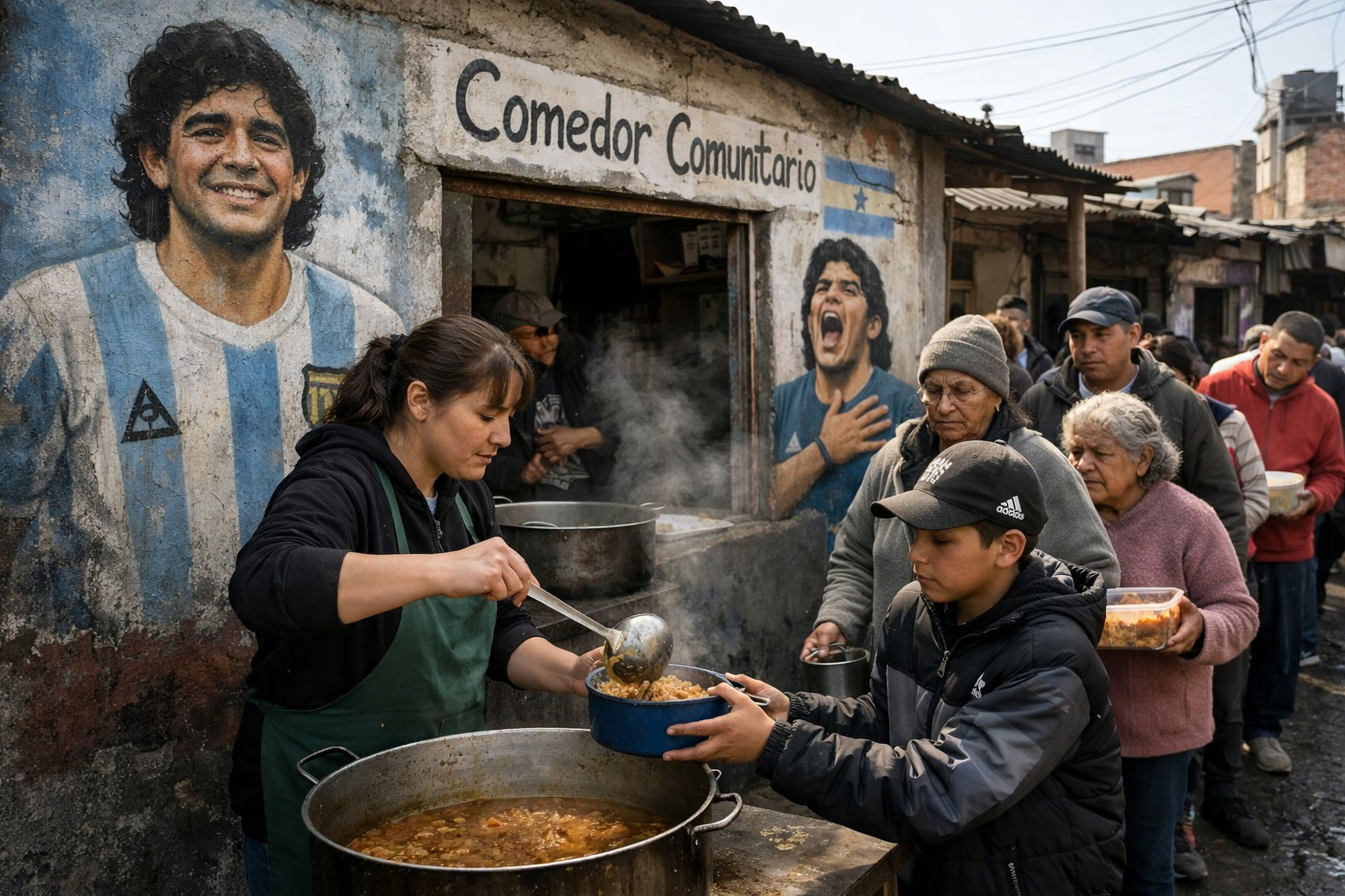 Consultora estima que la pobreza alcanzó el 44,9% en el primer semestre de 2026 con metodología de canasta actualizada